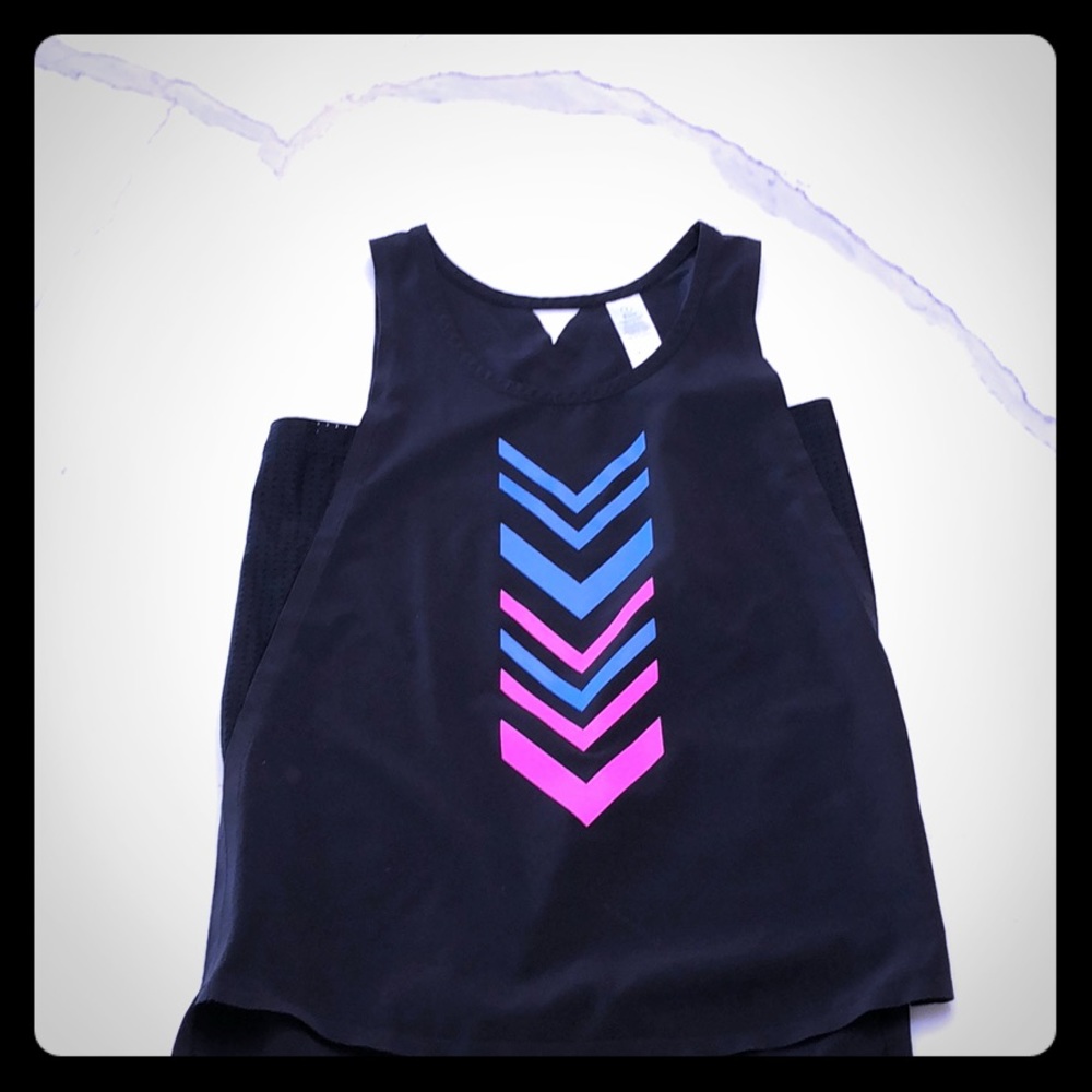 Girls Black Ivivva tank